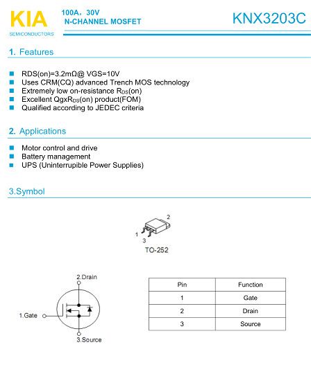 MOS,100A 30V